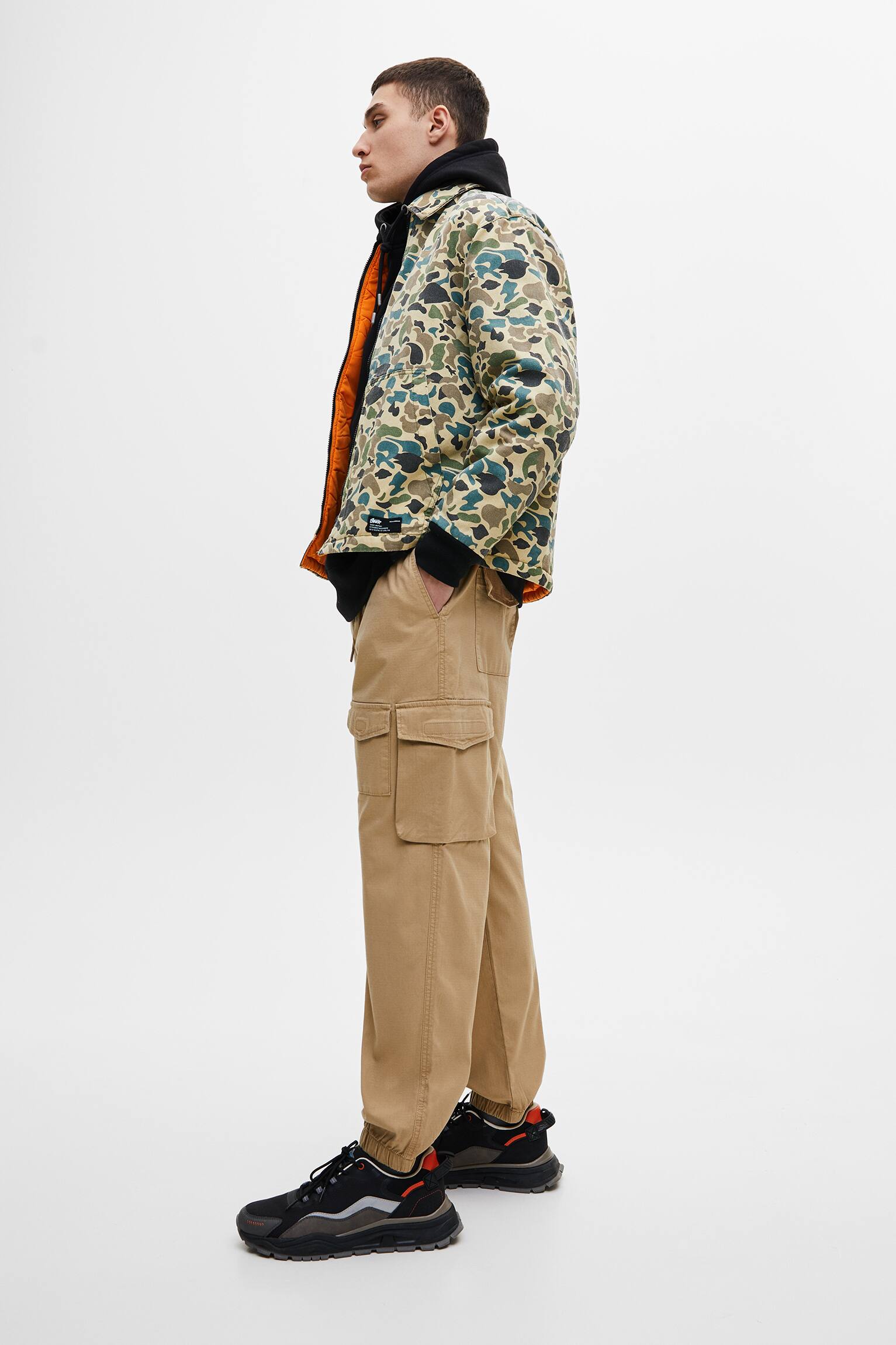 Ripstop Cargo Trousers With Pockets - Imagen 4