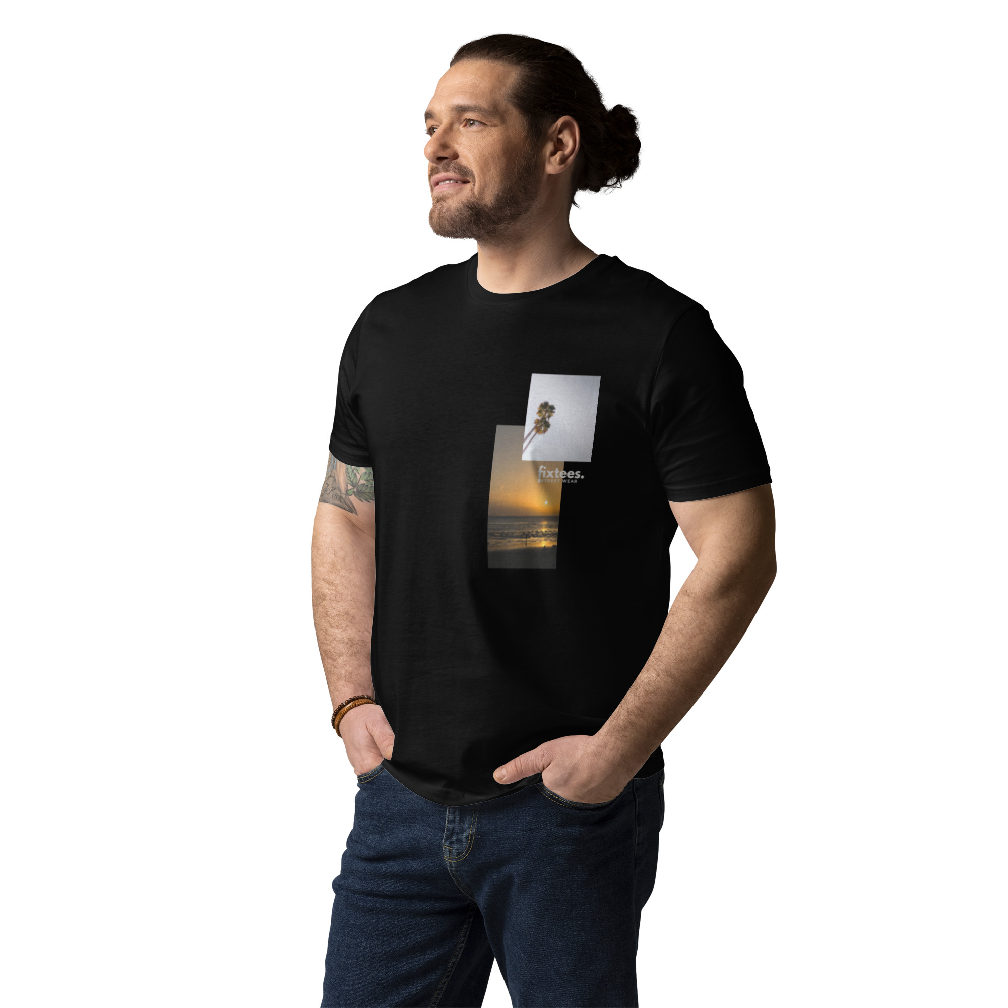 Camiseta Tropical Sunset