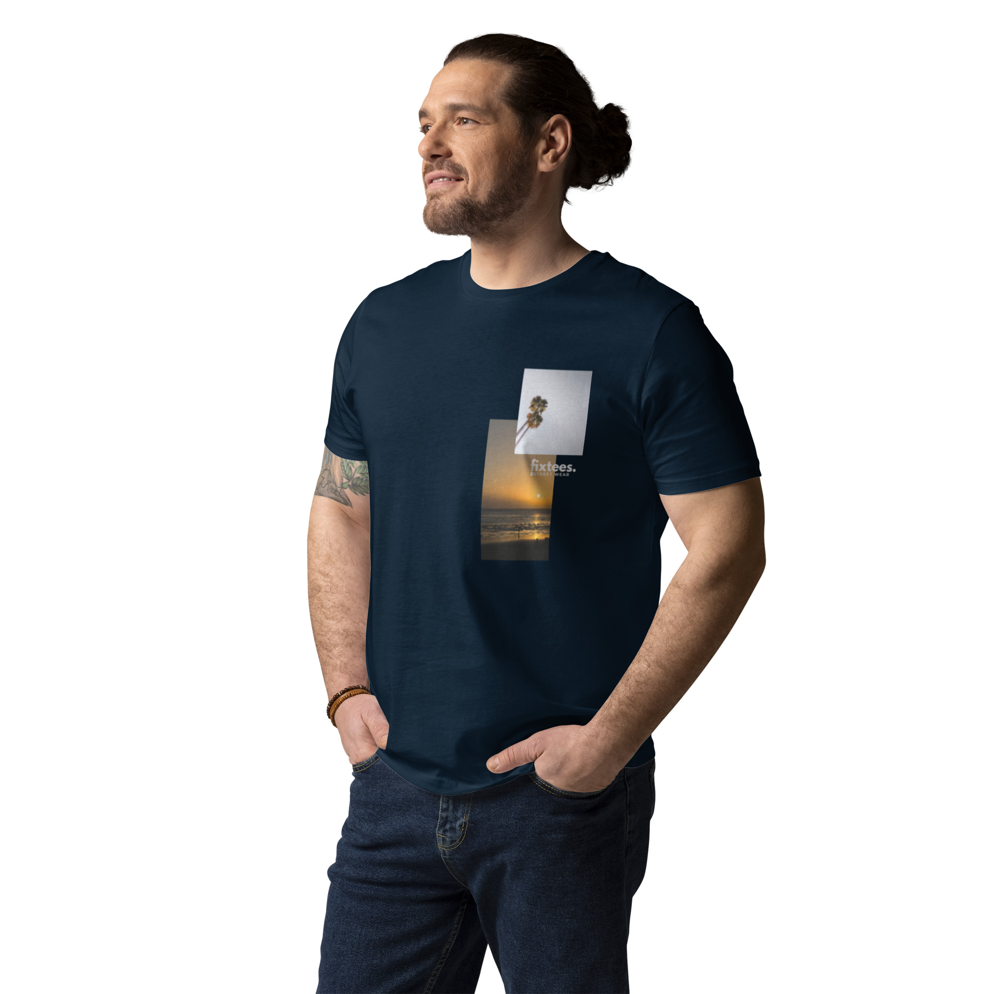 Camiseta Tropical Sunset - Imagen 3